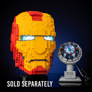 Tony Stark's Arc Reactor Life-Sized Replica Building Kit Bricker Builds