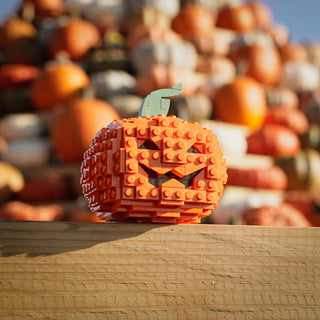 Jack-o-Lantern Building Kit Bricker Builds
