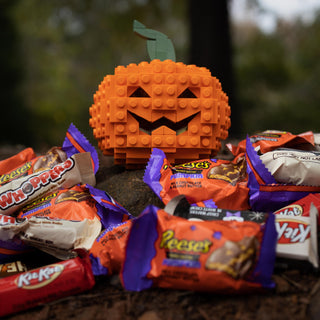 Jack-o-Lantern Building Kit Bricker Builds