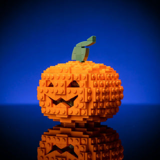 Jack-o-Lantern Building Kit Bricker Builds