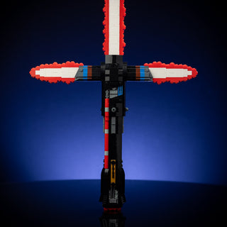 Kylo Ren's Saber Life-Sized Replica - POS ONLY Building Kit Bricker Builds