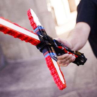Kylo Ren's Saber Life-Sized Replica - POS ONLY Building Kit Bricker Builds