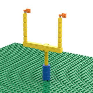 B3 Customs® Football Field Goal Post Custom minifigure B3 Customs