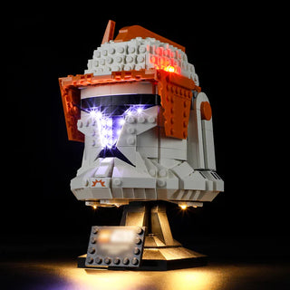 Light Kit For Clone Commander Cody Helmet, 75350 Light up kit Lightailing