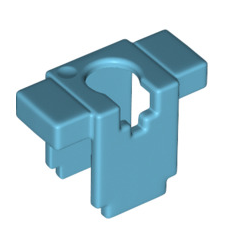 Minecraft Minifigure Armor Chestplate Rectangular, Part# 19723 Part LEGO® Medium Azure (Diamond)