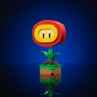 Mini Fire Flower Building Kit Bricker Builds