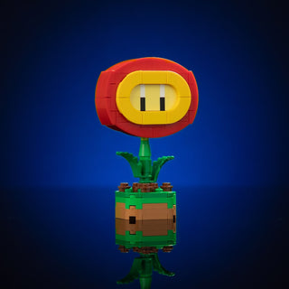 Mini Fire Flower Building Kit Bricker Builds