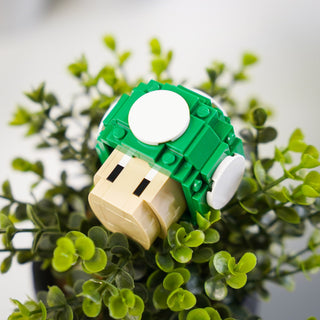 Mini Green Mushroom Building Kit Bricker Builds