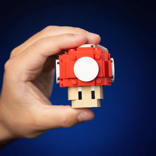 Mini Red Mushroom Building Kit Bricker Builds