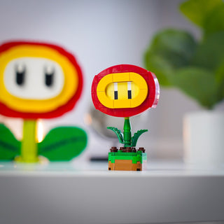 Mini Fire Flower Building Kit Bricker Builds