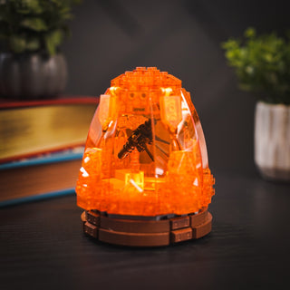 Mosquito in Amber with Light Kit Building Kit Bricker Builds   