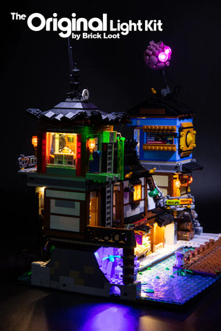 Brick Loot Light Kit For Ninjago City Docks - 70657 Light up kit United Brick Co®