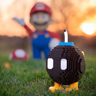 Angry Bomb Life-Sized Replica Building Kit Bricker Builds