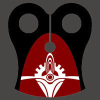 Shoulder Cloth Pauldron Security Style- CAC Custom Body Wear Clone Army Customs Dark Red