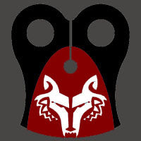Shoulder Cloth Pauldron Wolffe Style- CAC Custom Body Wear Clone Army Customs Dark Red