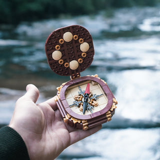Pirate Compass Life-Sized Replica by Steven Erickson Building Kit Bricker Builds