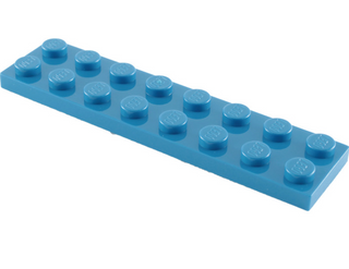Plate 2x8, Part# 3034 Part LEGO® Blue  