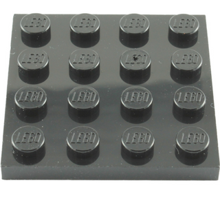 Plate 4x4, Part# 3031 Part LEGO® Black  