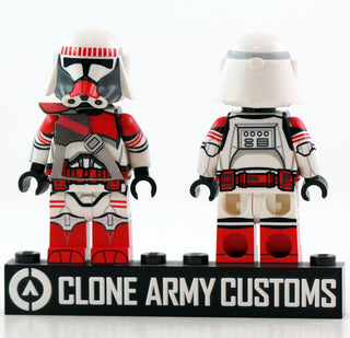 R-Heavy Shock Trooper RP2B- CAC023 Custom minifigure Clone Army Customs