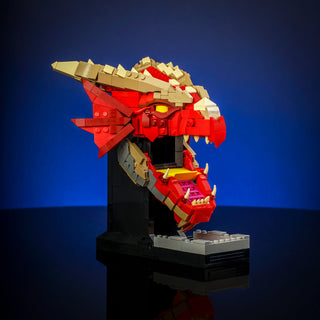 Red Dragon Dice Tower Building Kit Bricker Builds