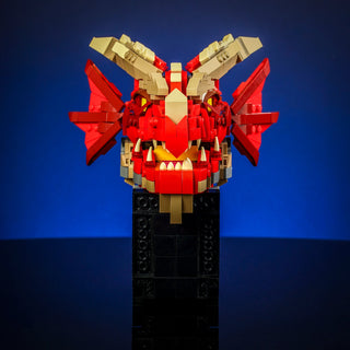 Red Dragon Dice Tower Building Kit Bricker Builds