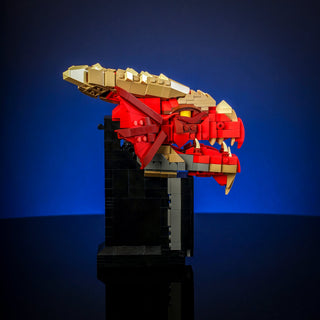 Red Dragon Dice Tower Building Kit Bricker Builds