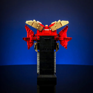 Red Dragon Dice Tower Building Kit Bricker Builds