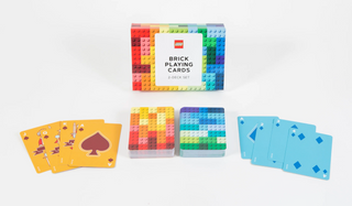 Playing Cards Standard, Brick Pattern - 2-Deck Set Gear LEGO®