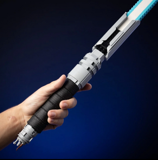 Cal Kestis' Saber Life-Sized Replica Building Kit Bricker Builds