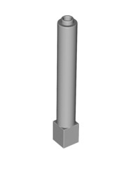 Support 1x1x6 Solid Pillar, Part# 43888 Part LEGO® Light Bluish Gray 1 Part