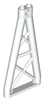 Support 1x6x10 Girder Triangular, Part# 64449 Part LEGO® White