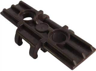 Technic Link, Tread Wide with 2 Pin Holes, Part# 57518 Part LEGO® Dark Brown 1 Part