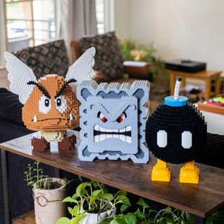 Angry Mushroom Life-Sized Replica Building Kit Bricker Builds