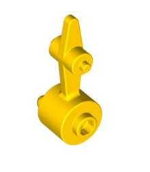 Train Ground Throw/Track Switch 9V, Part# 2866 Part LEGO® Yellow