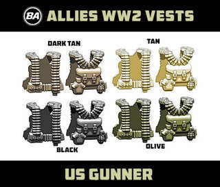 WW2 US Gunner Vest- BRICKARMS Custom Body Wear Brickarms   