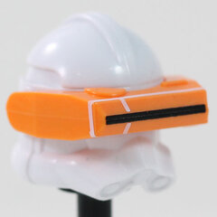 RP2 Detail White Print Orange Macrobinoculars- CAC Custom Headgear Accessory Clone Army Customs