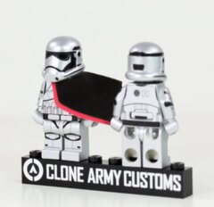 OR NEW WORLD METALLIC TROOPER - CAC Custom minifigure Clone Army Customs