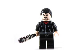NEGAN WALKING DEAD Custom Printed Lego Minifigure Custom minifigure BigKidBrix