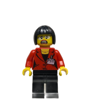 Alien Conquest Reporter, Lotta Brix, ac008 Minifigure LEGO®