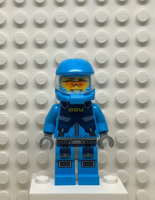 Alien Defense Unit Computer Specialist - Dark Bluish Gray Hips, ac001 Minifigure LEGO®