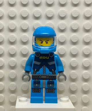 Alien Defense Unit Pilot - Dark Bluish Gray Hips, ac005 Minifigure LEGO®
