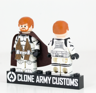 Jedi Clone Commander Kenobi V2- CAC Custom minifigure Clone Army Customs