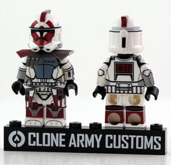 R-ARC Dredd- CAC Custom minifigure Clone Army Customs