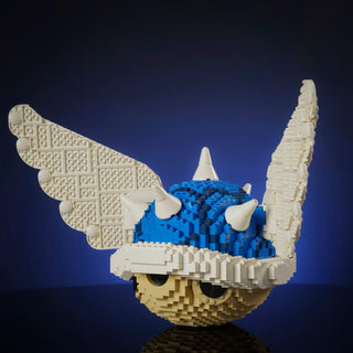 Life-Sized Blue Shell Building Kit Bricker Builds