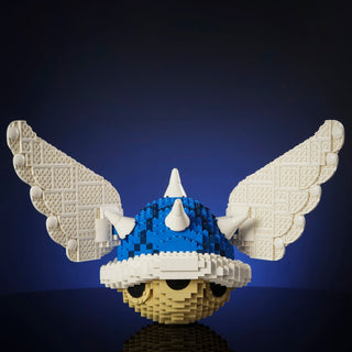 Life-Sized Blue Shell Building Kit Bricker Builds