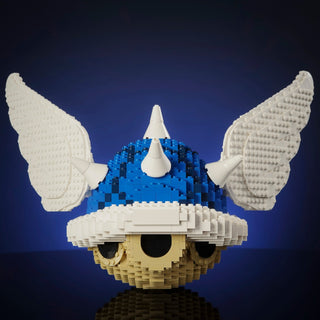 Life-Sized Blue Shell Building Kit Bricker Builds