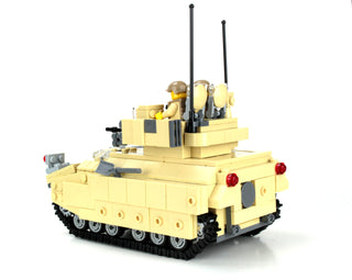 Army M2 Bradley Fighting Tank IFV Building Kit Battle Brick