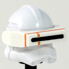 RP2 White Macros- CAC Custom Headgear Accessory Clone Army Customs Orange