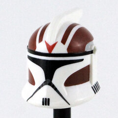 P1 Dark Red Rocket Helmet- CAC Custom Headgear Clone Army Customs