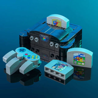 Pretendo 64 Game Console Building Kit B3 Customs